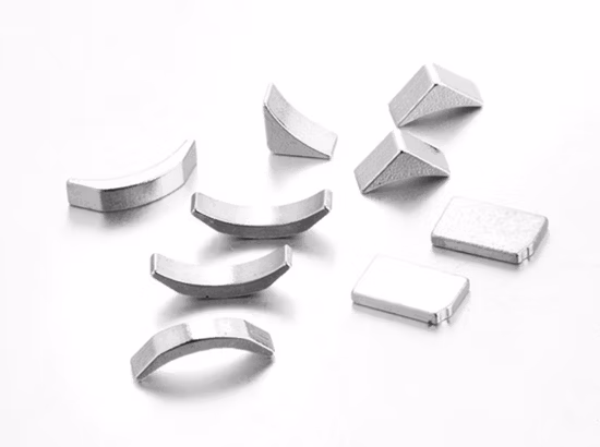 Magnete al neodimio a segmenti personalizzati per motore