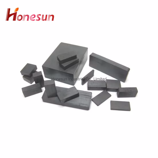 Magnete a blocchi di ferrite Iman De Ferrita 6X4X1 pollici di vendita caldo