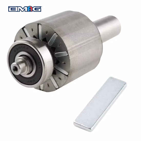 Magnete NdFeB a forma di piastrella multipolare permanente super resistente con puntale ad arco per sensore per trattore per turbine eoliche per generatore